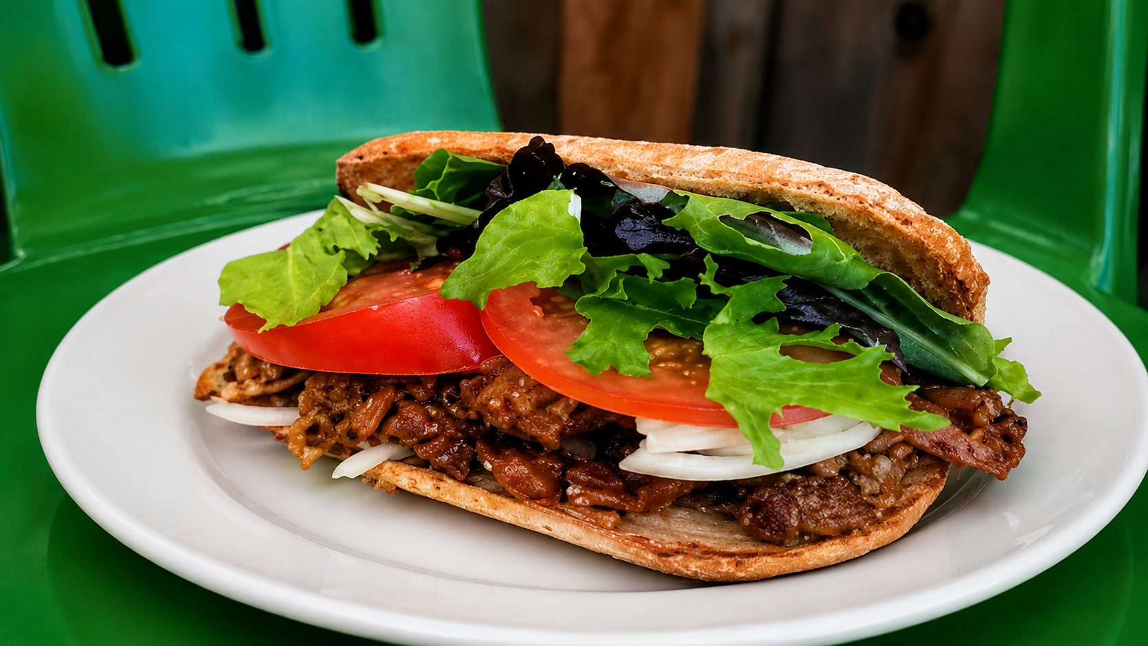 Big Veggie Sandwich
